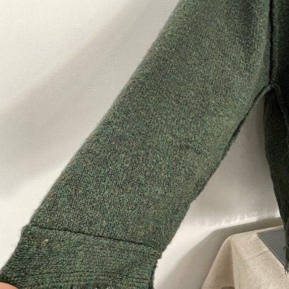 Free People Bohemian Irresistible Fringe Wool Linen Oversized Slouchy Sweater - Picture 5 of 10